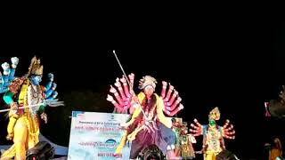 Puducherry cultural and tourism department produced  kalivasham performance by kumaran team 25.2.18