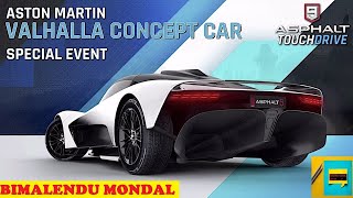 TEST DRIVE OF ASTON MARTIN VALHALLA CONCEPT CAR | CONCEPT CAR OF ASTON MARTIN VALHALLA IN ASPHALT 9