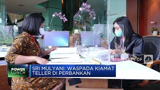 Sri Mulyani: Waspada Kiamat Teller di Perbankan