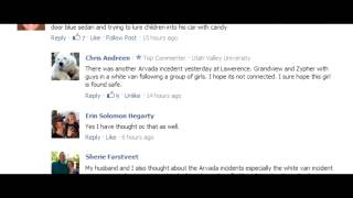 New Leads In Jessica Ridgeway Case, Candy Kidnapper, White Van Full Of Guys In Arvada Colorado