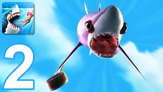 Hungry Shark World - Gameplay Walkthrough Part 2 - S: Whitetip Reef (iOS, Android)