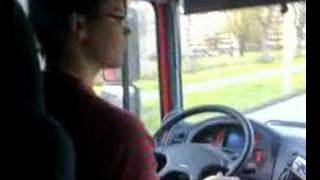 Rijles op de DAF 95 XF