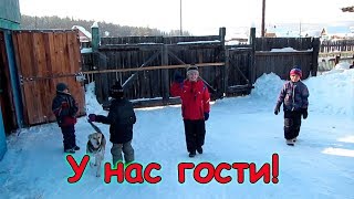 Гости из Батхая. Даша, Гриша и дети. (01.18г.) Семья Бровченко.