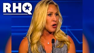 Marjorie Taylor Greene CAUGHT In Big Lie During Debate