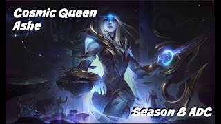 League of Legends: Cosmic Queen Ashe ADC Gameplay