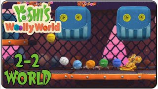 Yoshi's Woolly World 100% Walkthrough World 2-2 Duplicitous Delve