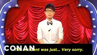 Conan Forgives Chinese Rip-Off Show "Da Peng" - CONAN on TBS