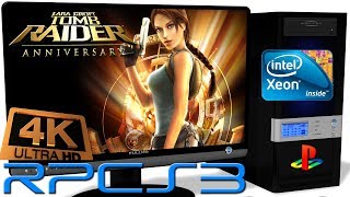 RPCS3 0.0.5 [PS3] - Tomb Raider: Anniversary [4K-Gameplay] New RSX. Async Shaders. Vulkan api #1