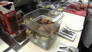 Submerging Foods with The Chef's Press