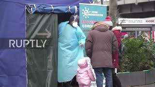 Germany: Berliners queue for test/vax centres as district becomes nation's top hotspot