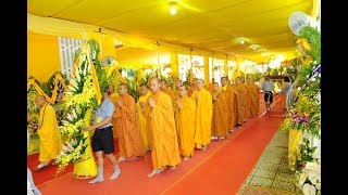 Các phái đoàn tiếp tục viếng tang Đức Trưởng lão Hòa thượng Thích Đức Phương