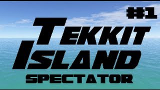 Tekkit Survival Island Spectate Part 1