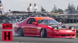 This Is How You Drift a 100HP RX-7!