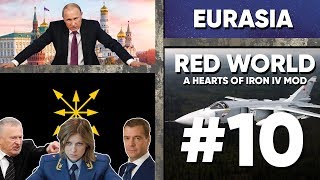 [10] Hearts of Iron IV - Red World - Putin's Eurasia - Saving Americans!