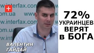 Сколько украинцев празднуют День крещения Руси? Опрос. Валентин Гайдай