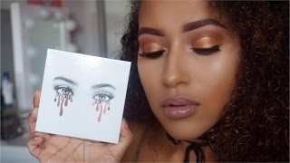 Kylie Kyshadow THE BURGUNDY PALETTE Tutorial| Jenae Alyce