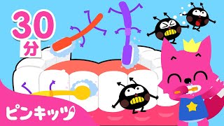 はみがきのうた~良い習慣の歌~ | 知育を始めよう！ | 歯みがき、うんち、お風呂の歌 他 | 子どもの歌 | 童謡 | ピンキッツ・ベイビーシャーク