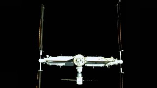 China Space Station seen from Tianzhou-4