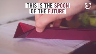 Multifunctional 4-in-1 spoon of the future