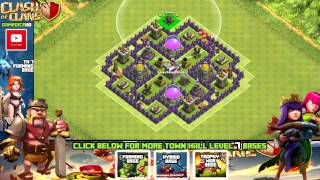 Постройка базы 7 уровень - Clash of clans TH 7 lvl