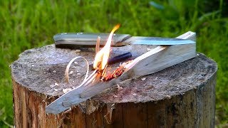 Тесты ножа по мотивам Benchmade 162 Bushcraft от Сергея Иванова