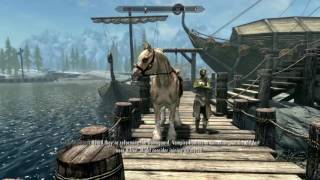 Skyrim glitch by getting on a horse
