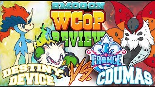 Smogon WCoP XII: Destiny Device (BRA) vs. Cdumas (FRA) | Fase de Grupos