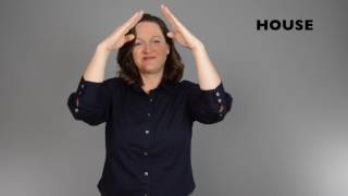 Next Words: Household Items in ASL with captions