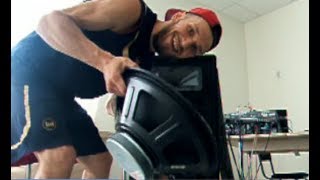 восстановление концертных колонок JBL & FREE SOUND