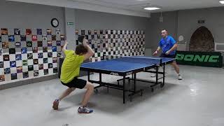 table tennis Академтур 543. Финал Еникеев - Шинкевич