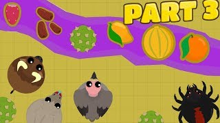 Mope.io NEW Desert update Part 3. (Blackwidow spider, Vulture, Bison, Komodo Dragon) New food ??