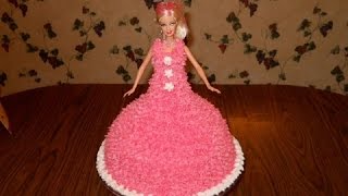 How To Make Little Girls Barbie Doll Cake