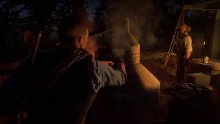 Red Dead Redemption 2 - внутриигровые моменты #2 случайные встречи