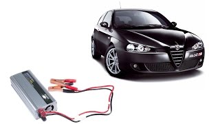 Doxin 1500W Modified Sine Wave Power Inverter DC 12V to AC 220V - Test