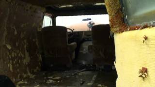 Gutting the 1979 chevy  A-Team van with slave driver pug1