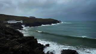 Ocean Thunderstorm Sounds for Sleep | Relaxing Rain Sounds & Stormy Rolling Waves: Nature Sleep Aid