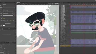 The making of... head rotation. in Adobe Animate
