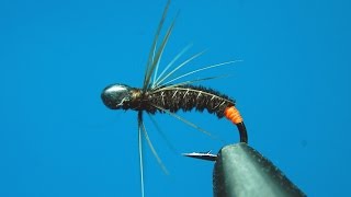 Мушка "Глухарик" (Holey Head Capercaillie Tail Nymph)