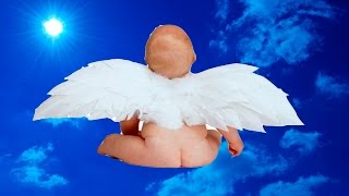 ❤ КАК СДЕЛАТЬ КРЫЛЬЯ АНГЕЛА  из салфеток. Мастер класс DIY . Карнавальный костюм. Цветы .