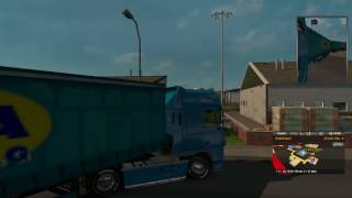 ETS 2 1.28 двойные сцепки с поворачивающейся осью, 19 минута...