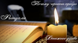 Почему чернеет серебро, обряд на денежное дерево