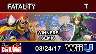 2GGC: Civil War - FS | Fatality (Captain Falcon) Vs. T (Link) Winners Semis
