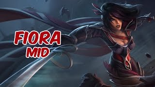Fiora Mid vs Yasuo - Diamond - Season 5 - Patch 5.14