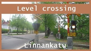 Linnankatu. half-barrier device Turku