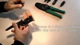 MC4 Connector - Mounting Instruction (simplified)