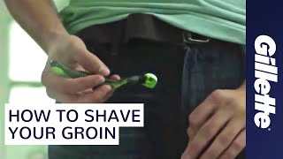 Male Grooming: How to Shave Your Groin | Gillette BODY Razor | Manscaping