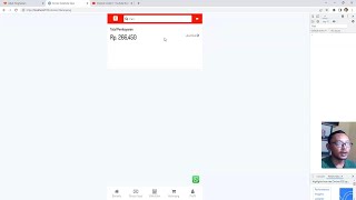 Coding kalkulasi total item pada keranjang belanja website kita