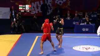 LIVE World Combat Games-Kong fu- 2013 Mohamed youssef (EGYPT) vs Arman baziari (Iran) Final 90kg