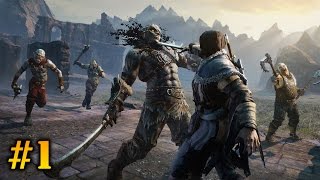 Shadow of Mordor Dansk Walkthrough (PC) Part 1 - HVOR ER DET FEDT!