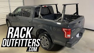 Ford F-150 2015-2020 Outfitted with Yakima OverHaul HD Pickup Truck Rack